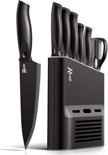 Coltelli da Cucina Professionali 7 Pezzi Accessori Cucina con Coltello Cucina