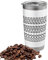 Generico Tumbler per Caffè | Tumbler In Acciaio Inox | 59cl Grande Capacità Per Viaggi Palestra Ufficio Spiaggia