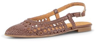 Gabor Damen Slingpumps, Frauen Pumps,bequemlichkeit,breite,extra,fersen-Riemen,gefuettert,gesundheits-Schuhe,komfortable,Coffee,40.5 EU / 7 UK