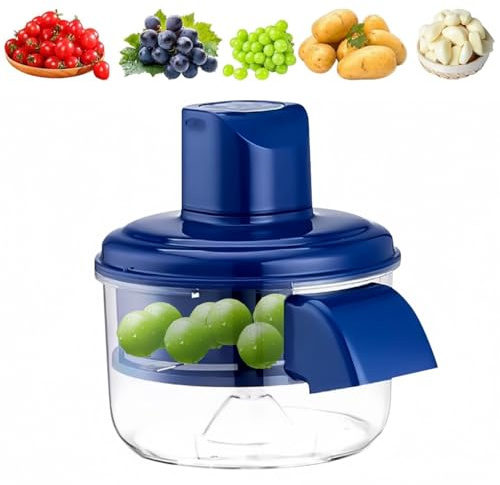 Electric Grape Peeler, Portable USB Rechargeable Peeler Machine, Automatic Grape Garlic Peeler Fruits and Vegetables, for Home Kitchen Use Salad Prep, Easy Clean, Simple Press