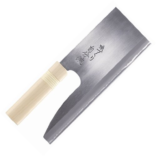 Couteau Japonais SobaKiri Lame 24cm avec Manche en bois soba kiri undon nouille - Fabriqué au Japon