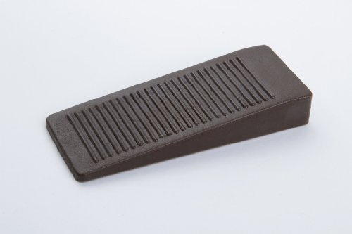 1 Türstopper Türkeil Möbelkeil, Hartgummi, braun 97 x 37 x 12mm