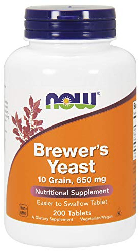 Now Foods Brewer's Yeast 650 mg 200 Tabs