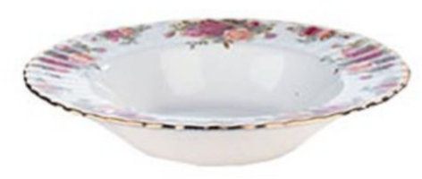 Royal Albert Red 'Old Country rose' zuppiera