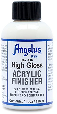 Angelus Marca de Piel Pintura acrílica de Acabado de Alto Brillo Nº 610-4 oz