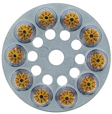 SPIT Hohe Festigkeit 6.3/10 Calibre Disc Box mit 100 Patronen. Rot