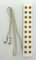 Verteilerleiste 10-fach mit Kabel und Stecker - Farbe: weiss für 3,5V Puppenhaus Krippen Modellbau