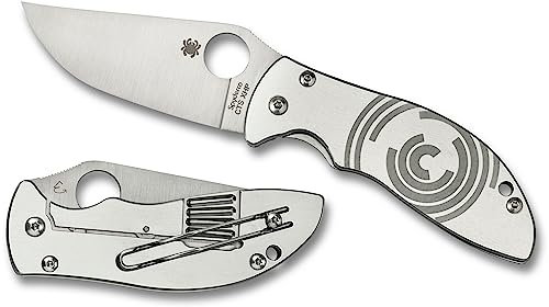 Spyderco SC160P Taschenmesser, Unisex, Erwachsene, Schwarz, Einheitsgröße