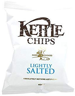 (18 Pack) Kettle Chips Lightly Salted - 40g