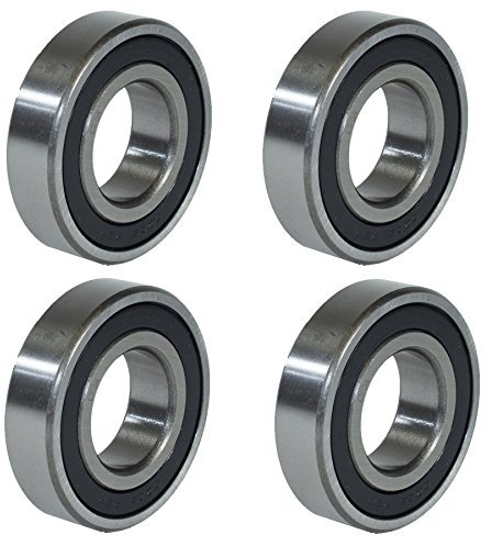 Metrische 4 Kugellager wasserdicht für Achsen Anhänger Einheiten Moyeux ID30mm x62mm L16mm