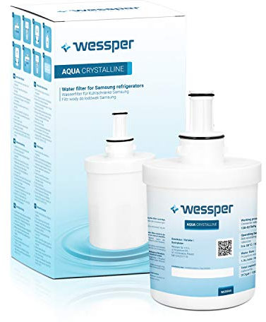 Wessper® Kühlschrank Wasserfilter Ersatz für Samsung Aqua-Pure Plus DA29-00003G DA29-00003B DA29-00003A DA29-00003A-B DA2900003A DA2900003B TADA29-00003A TADA29-00003B DA97-06317A DA61-00159A HAFCU1