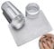2.8CM Head Clear Jelly Silicone Nail Art Stamper Scraper with Cap Transparent Stamping Polish Transfer Templates Tools Manicure,Clear Silicone French Tip Nail Stamp