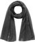 Lina & Lily Damen Schal Tuch mit Glitzert (Dunkelgrau)