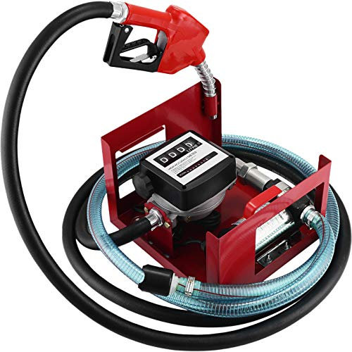 VEVOR Pompa di trasferimento 40L/min pompa diesel elettrica contatore di litri 2800rpm pompa diesel elettrica automatica 220V pompa olio inverso autoadescante