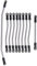 EVTSCAN RC Car Link Rod, 10pcs Stainless Steel Link Rod Fit for Axial Wraith 90018/90020 / 90031/90045 / 90056 1/10 RC car