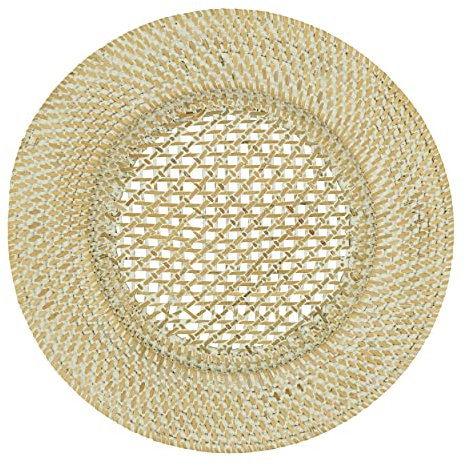 SARO LIFESTYLE Handgefertigtes Rattan-Tischladegerät (4er-Set)