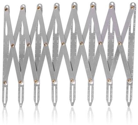Expanding Sewing Gauge Sewing Gauge Aluminum Aluminum Sewing Gauge Adjustable Length Multifunctional Anti Rust DIY Curtain Accessories for Household