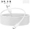 ACOCOBUY 5m Câble Micro USB, Câble USB pour Mi 360° Home Security Camera 2K Pro, Mi 360° Home Security Camera 2K, Mi 360° Camera (1080p) USB vers Micro USB Câble Chargement pour Caméra Sécurité, Blanc