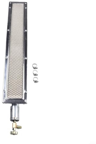 BBQ Infrarot-Keramikbrenner, BBQ-Grill, Gasgrill, Infrarot-Seitenbrenner, Keramik-Heizung für Outdoor-Kochen (53 x 9,5 cm)