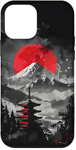 Japanese Mountain Sunset Case for iPhone 12 mini