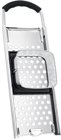 VOANZO Affettatrice per Spätzle in Acciaio Inox Affettatrice per Spätzle Grattugia per Spätzle Lavabile in lavastoviglie Pressa per Spätzle per Pasta per Spätzle Fatta in casa
