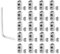 EMSea Seilklemmen, Seilverbinder, Beschläge, Code-Lock-Seilverbinder mit Schraubenschlüssel für 1–2 mm Seil, Drahtseilkabel, 10 x 6 x 2,6 mm, 20 Stück
