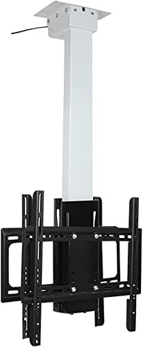 TV-Ständer, TV-Einheit, TV-Wandhalterung, motorisierte Decken-TV-Halterung, elektrischer TV-Lift mit Fernbedienung, höhenverstellbar von 51,1 bis 78,8 Zoll, passend für 32-65-Zoll-Fernseher, mit eine