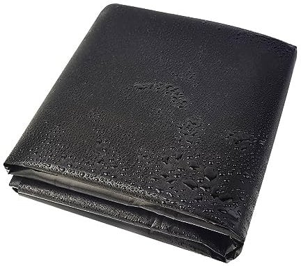 Revestimiento De Estanque Tortugas Exterior Duradero Negro - 1.5x3.0m 3.5x5m 5x6m 6x7m Lámina Estanque HDPE Resistencia Al Clima Lona Estanque para Cascadas Estanques Koi Paisajismo(1.5x3.0m)