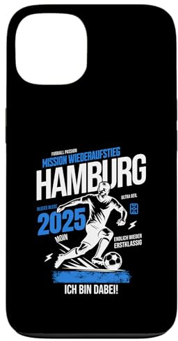 Hamburg Mission Wiederaufstieg 2025 Fan Design Fußball Hülle für iPhone 13