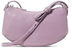 kate spade new york Women's Loop Glazed Leather Crossbody, Market Purple, One Size