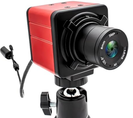 BQHHWTZ 4K Mini IP-Kamera POE 3 4 5 8 MP Webcam Sicherheitsschutz Webcam 4 6 8 12 16 mm Objektiv Industrielle Netzwerkkamera