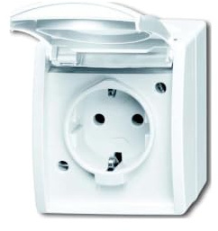 Busch-Jaeger 20 EBW-54 Schuko Steckdose