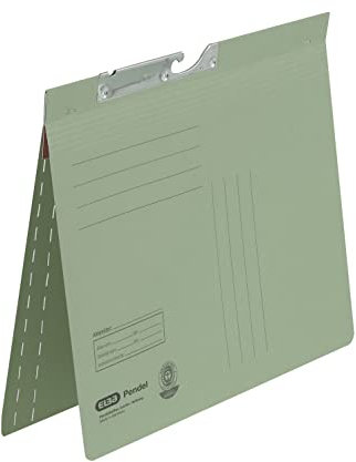 ELBA Pendelhefter, 50er Karton, Manilakarton, grün