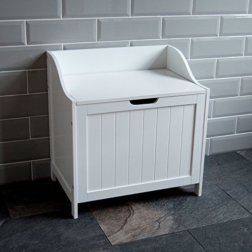 Bath Vida Priano Laundry Box, Dirty Laundry, Bathroom, Changing Table, Folding, Storage Table