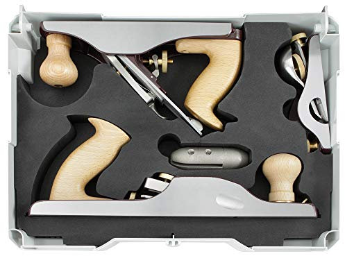 DICTUM® Hobelset für Einsteiger, Rechtshänder, im Systainer® T-Loc, SK4-Eisen