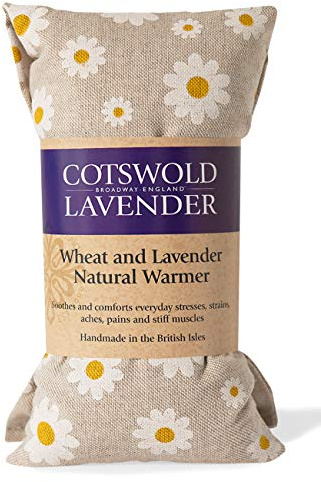 Wheat and Lavender Natural Warmer Daisy Print