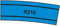 72210 R210, gebogenes Gleis R2 (365mm), 10°, 6Stk.