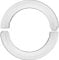 Lightklip - 2 Pack Downlight Repair Kit - Fix Damaged Plaster Around Recessed LED Ceiling Lights - No Tools No Electrician DIY Solution