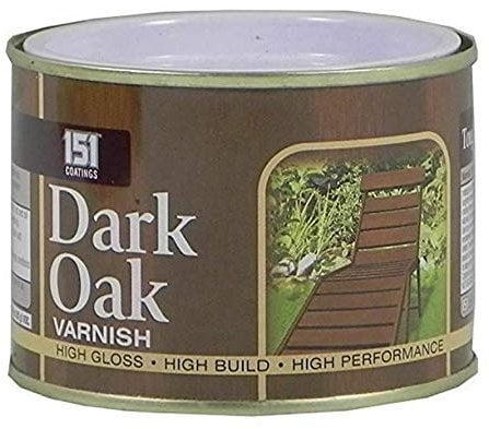SDMAX 151 Coatings Paint Primer Metallic Gloss Matt 180ml, Non-drip Gloss Paints, Hard Drying, Hard Built, and High Performance (Dark Oak Varnish)