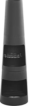 Cheminée d'Extérieur Brasero avec Grill Barbecue Chauffage Pratique et Tendance pour Jardin Terrasse ou Patio au Style Moderne et Rustique Beliani