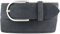 BELTINGER Damen-Gürtel aus Veloursleder 4 cm | Velour-Gürtel für Damen 40mm | Wildleder-Gürtel 4cm mit runder Gürtelschnalle | Anthrazit 90cm