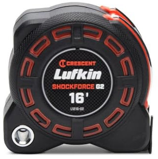 Lufkin - Gen 2 Shockforce Maßband, 40,6 cm (16 Zoll) (L1216-02)