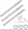 GFTIME 35,5 bis 48,3CM Universal Brenner für Charbroil, Napoleon, Landmann, Enders, Barbecook, Tepro, Taino, Proficook, Verstellbarer Edelstahl Brenner zubehör, 3 Stück