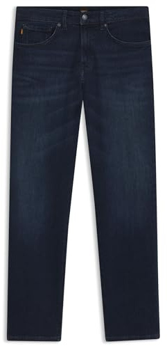 BOSS Mens Maine BC-L-C Blue Regular-fit Jeans in Heavyweight Denim