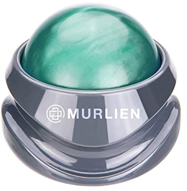MURLIEN Massage Roller Ball, Tight and Sore Muscles Relief, Manual Massager, Alleviating Shoulder, Arms, Back, Legs, Calves or Muscle Tension - Green | Alleviating Shoulder, Arms, Back, Legs, Calves or Muscle Tension - Green