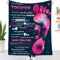 Kuscheldecke Personalisierte Geschenke Decke An Unsere Tochter von Mama und Papa,Eltern für Tochter Deutsche Briefdecke Wohndecke für Tv-Decken 18. Geburtstag Mädchen Geschenke