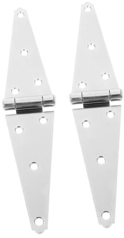 Gatuida Charnière De Portail En Bois Robuste Pour Porte De Grange 15 Cm Supports De Portail Lisses