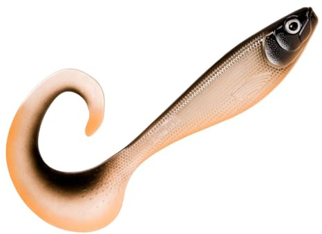 Rapala Soft Otus 18cm 55g - Gummifisch, Hechtköder, Bigbait, Swimbait, Raubfischköder zum Spinnfischen, Twister, Farbe:Halloween