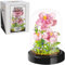 NEWBLOCK Collection BOTANIQUE – Kit de Construction Fleur – Modèle Floral en Briques pour Adultes – Set Créatif et Décoratif - Idée Cadeau Originale (HIBISCUS)