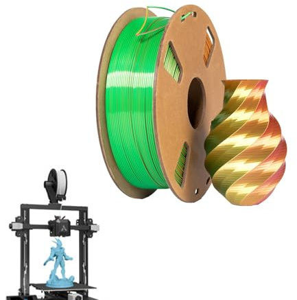 1.75mm Printer Filament, Tri-Color Printing Filament, Printer Accessories Filament, Multicolor Printing Bundle, 1Kg Printing Filament, Use Simply, Good Compatibility For Pens